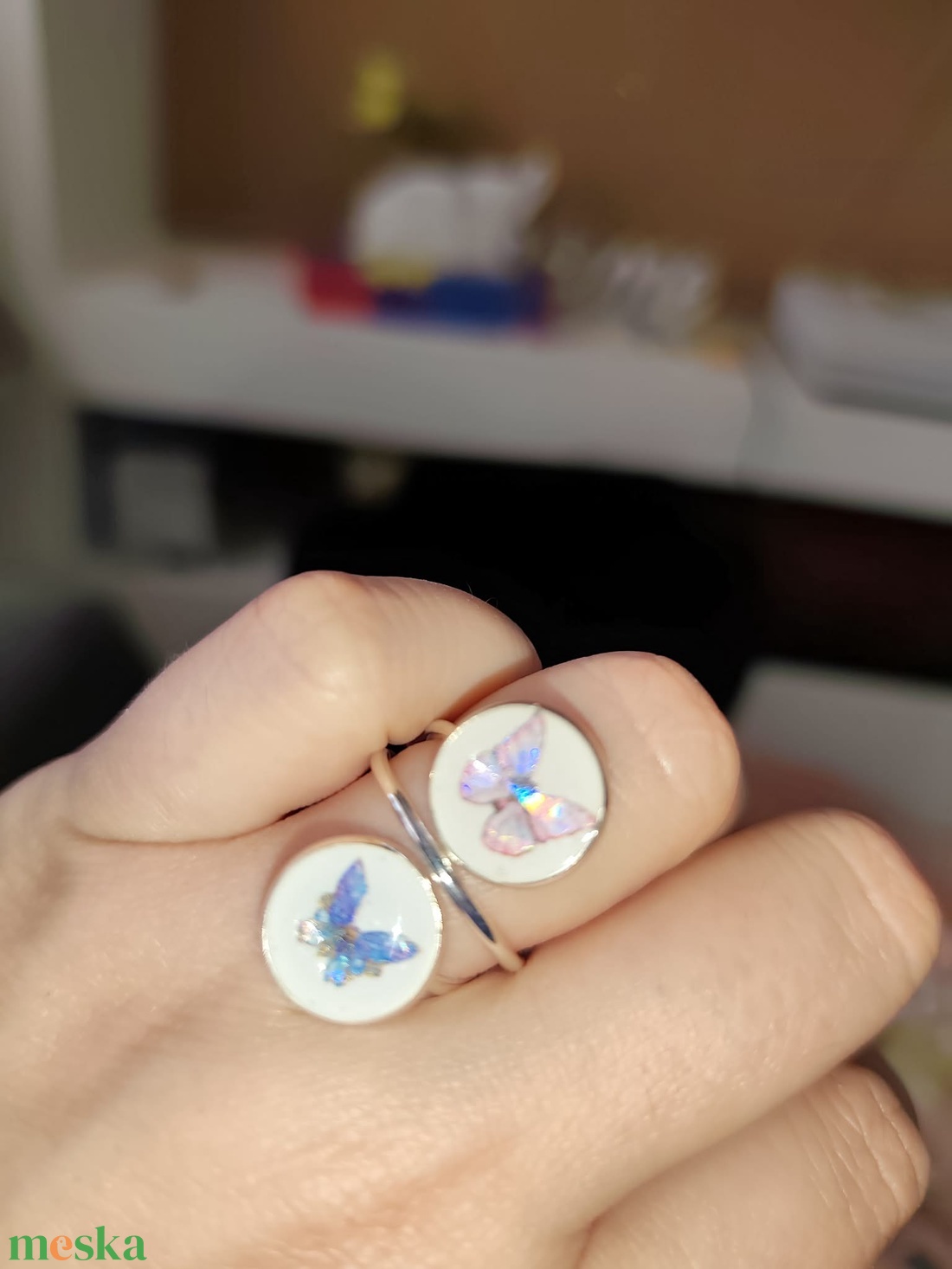 Szépséges  állítható gyűrűket hoztam nektek - ékszer - gyűrű - többköves gyűrű - Meska.hu