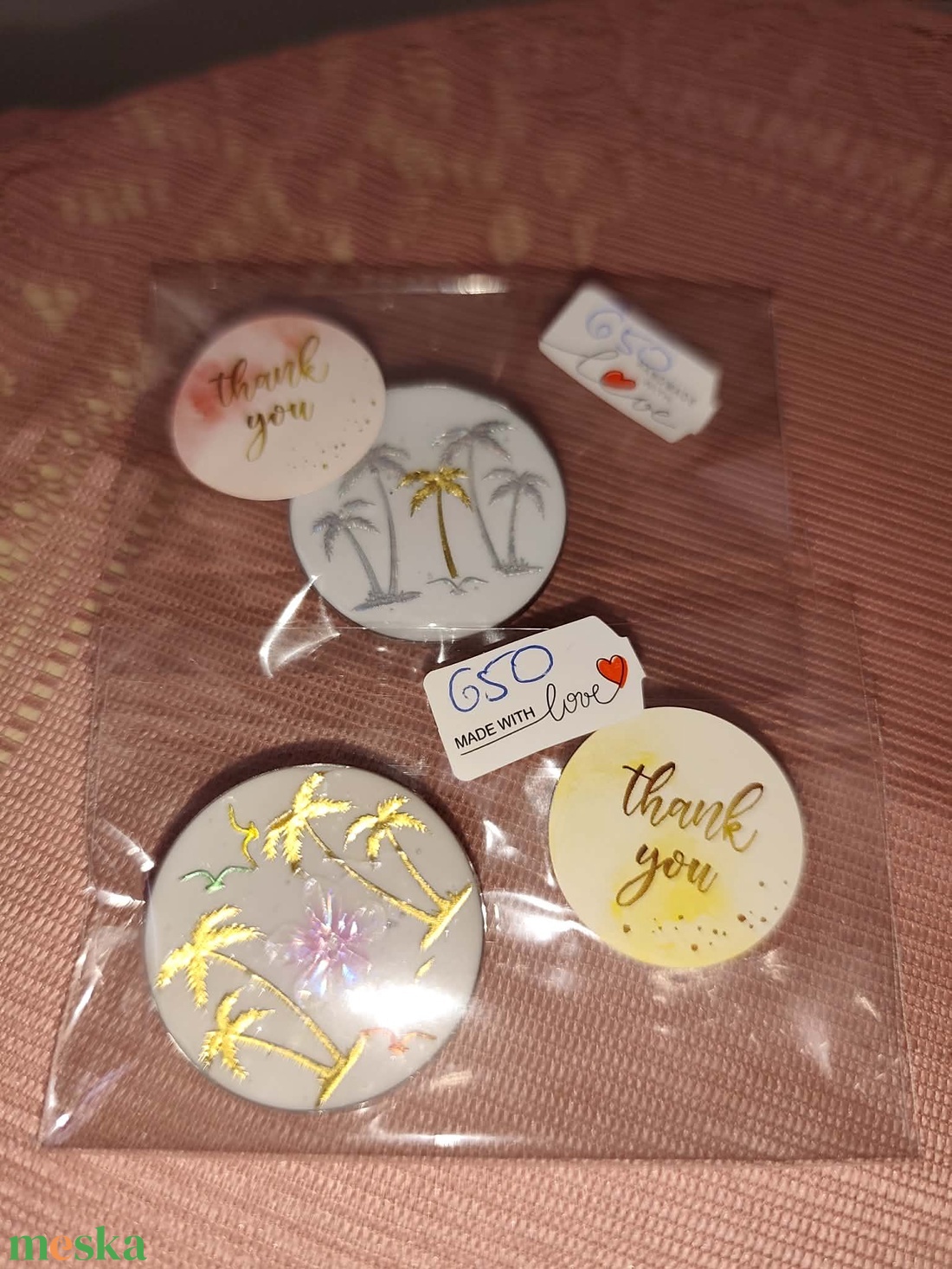 Szépséges nyári kitűzők - ékszer - kitűző és bross - Meska.hu