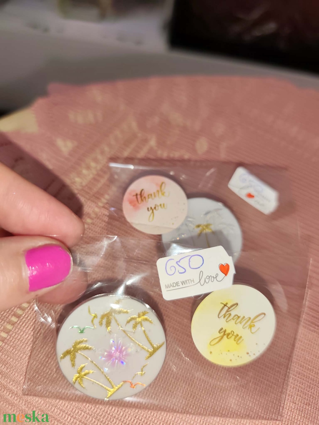 Szépséges nyári kitűzők - ékszer - kitűző és bross - Meska.hu