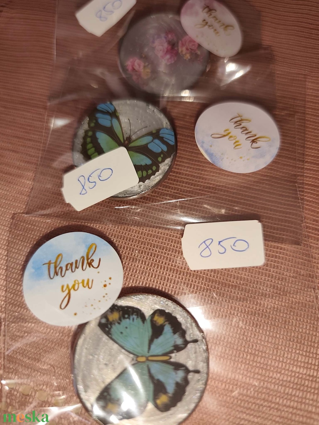 Szépséges nyári kitűzők - ékszer - kitűző és bross - Meska.hu