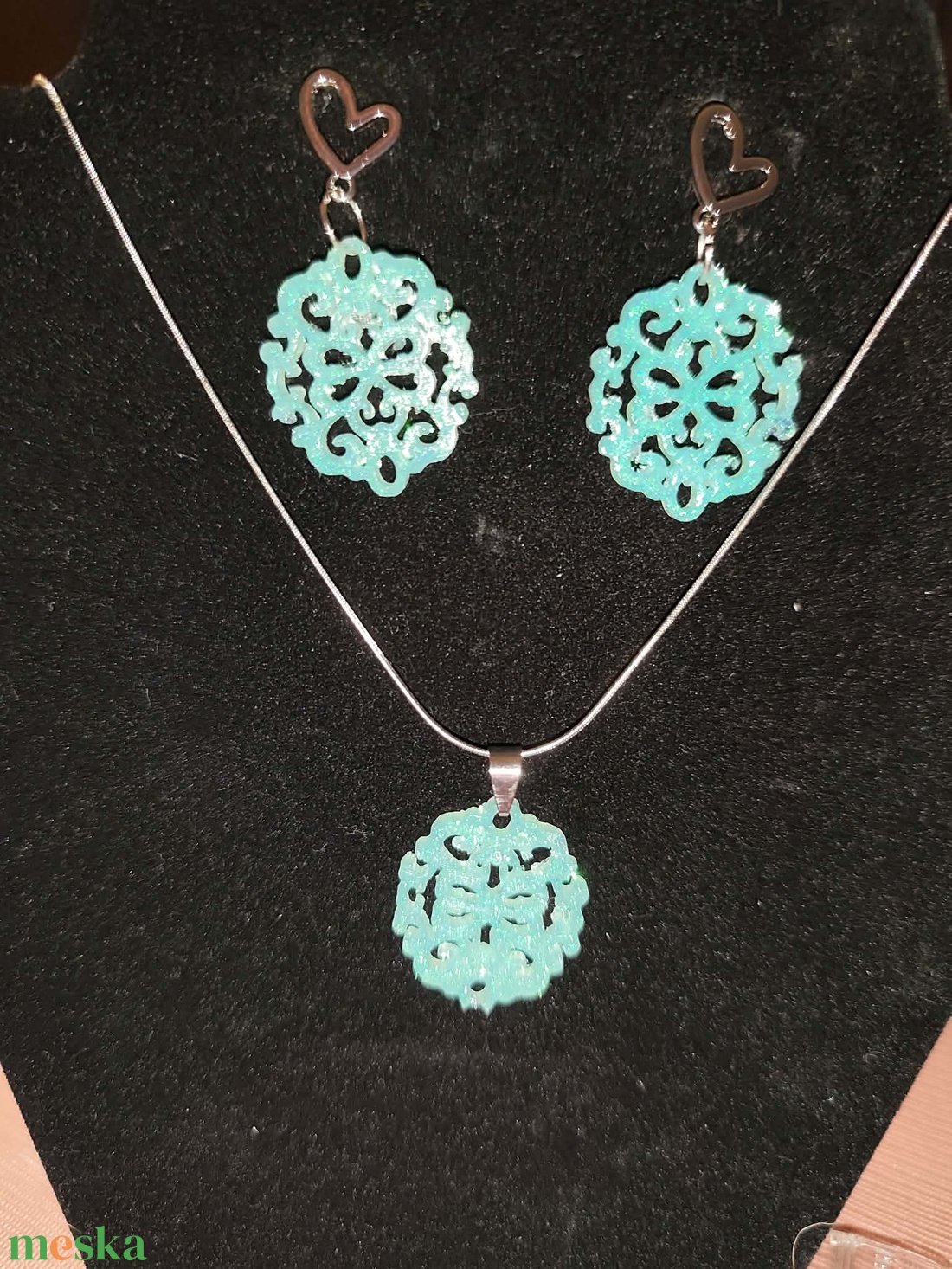 Tűrkíz ékszerszett - ékszer - ékszerszett - Meska.hu