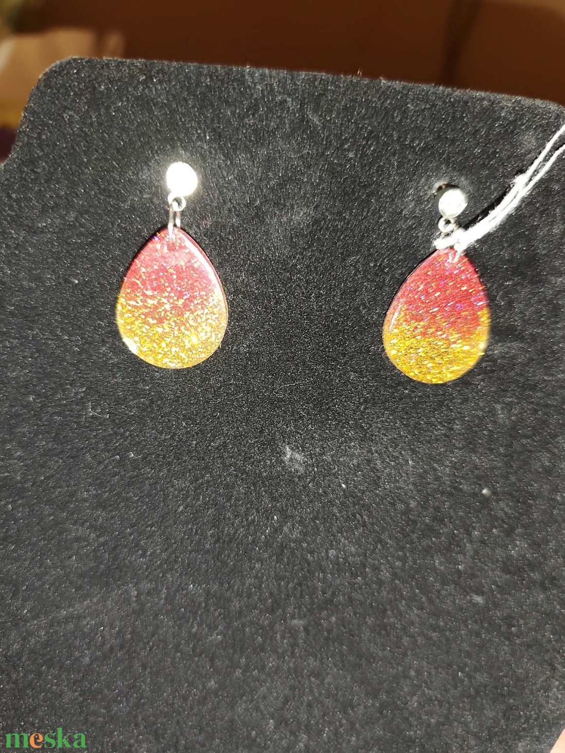 Summer fülbevaló - ékszer - fülbevaló - lógó csepp fülbevaló - Meska.hu