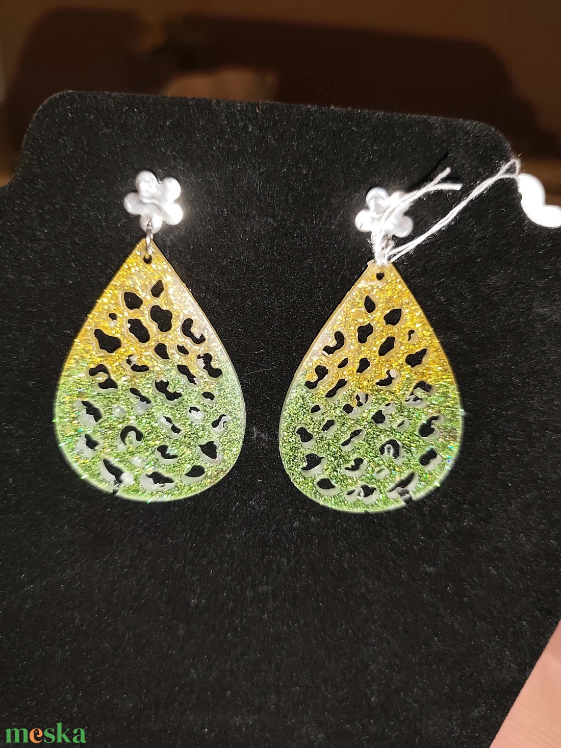 Szépséges nyári fülbevaló - ékszer - fülbevaló - lógó fülbevaló - Meska.hu