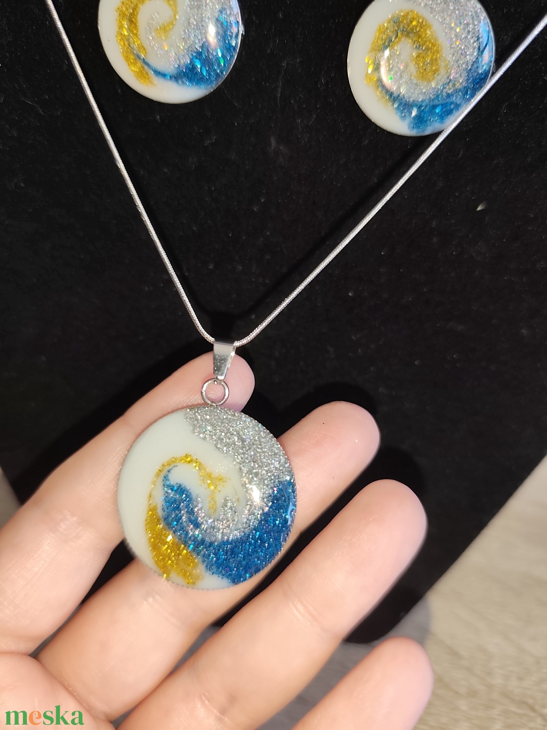 Galaxis ékszerszett  - ékszer - ékszerszett - Meska.hu