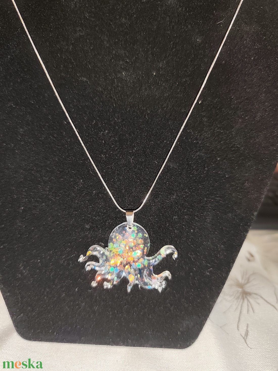 Octopus nyaklánc  - ékszer - nyaklánc - medálos nyaklánc - Meska.hu