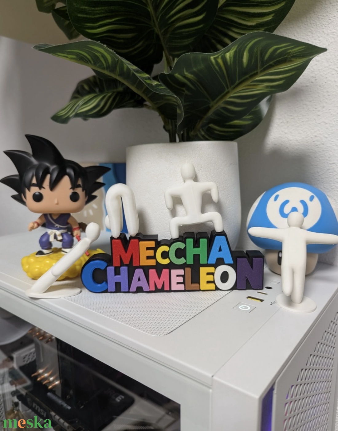 Meccha Chameleon figurák - otthon & életmód - dekoráció - dekoratív figurák és szobrok - Meska.hu