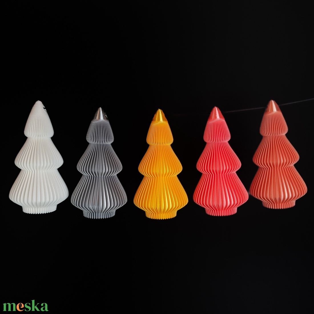 Mini karácsonyfa minimalista karácsonyfadísz - karácsony - karácsonyi lakásdekoráció - karácsonyfadíszek - Meska.hu