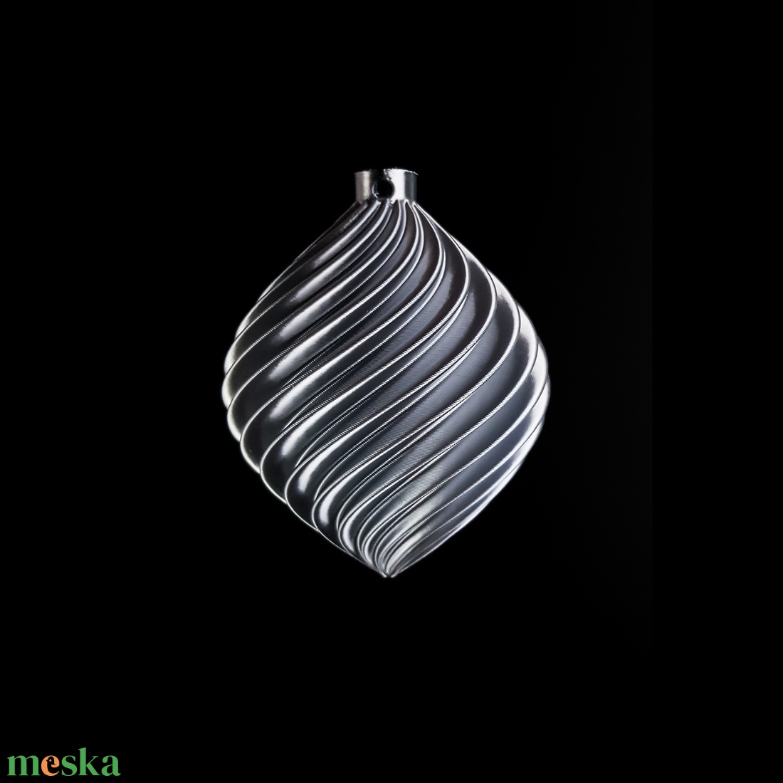 Spirál gyöngy karácsonyfadísz - karácsony - karácsonyi lakásdekoráció - karácsonyfadíszek - Meska.hu