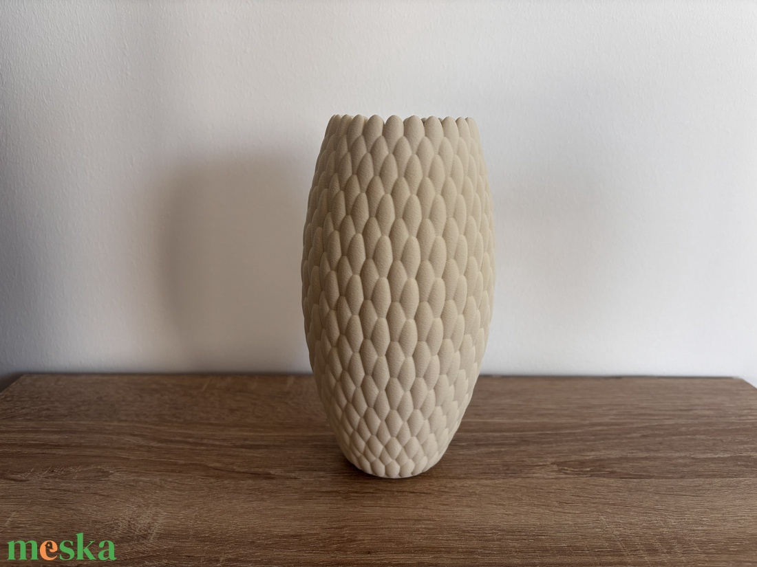 3D nyomtatott sárkánytojás váza - otthon & életmód - dekoráció - virágdísz és tartó - váza - Meska.hu