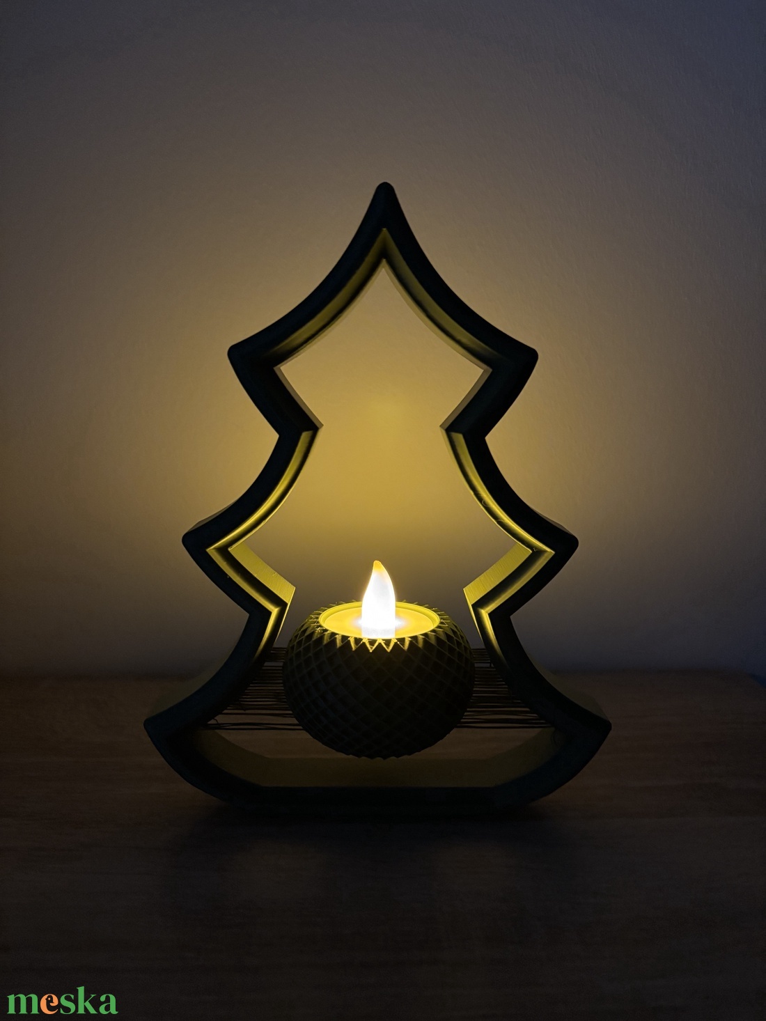 3D nyomtatott - karácsony - karácsonyi lakásdekoráció - karácsonyi lakásdíszek - Meska.hu