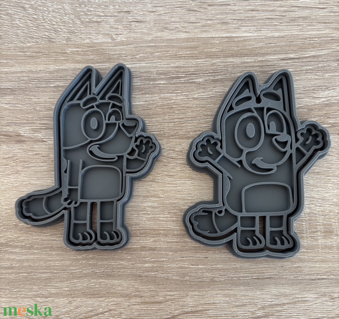 3D nyomtatott Bluey sütikiszúró - otthon & életmód - konyhafelszerelés, tálalás - sütés, főzés - sütikiszúró - Meska.hu