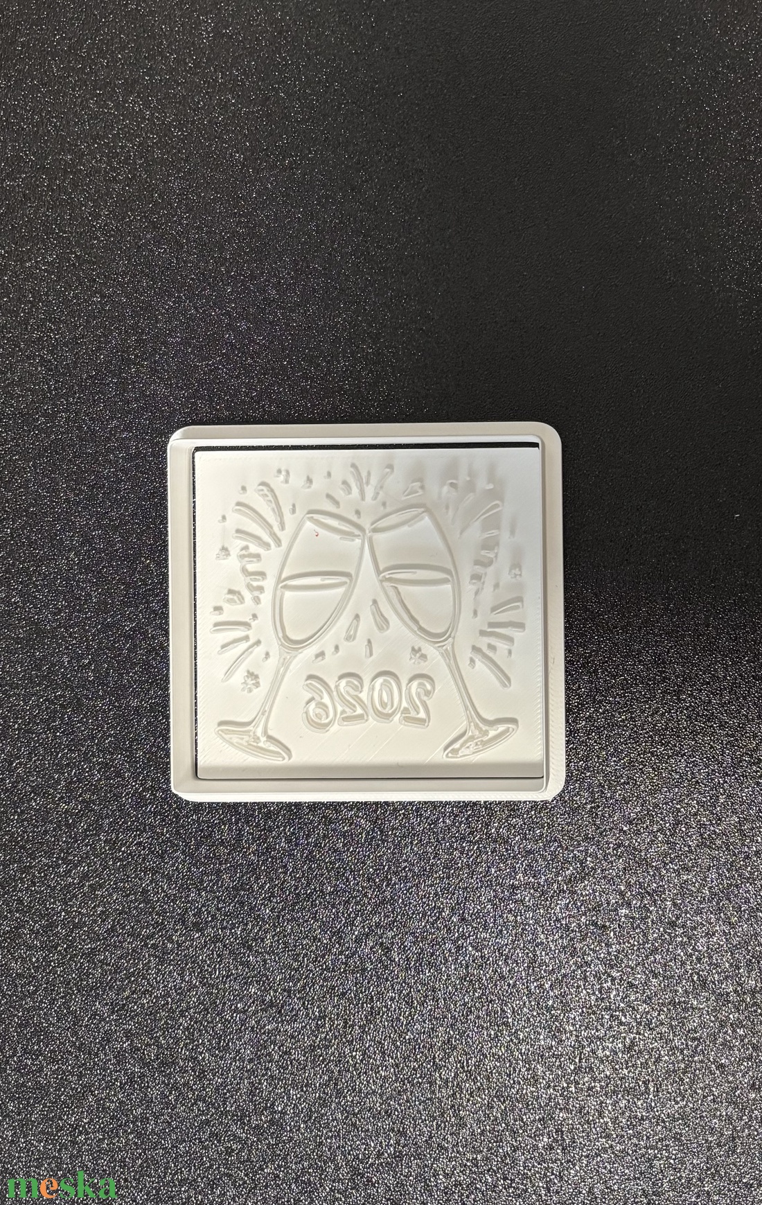 3D nyomtatott újévi sütikiszúró - otthon & életmód - konyhafelszerelés, tálalás - sütés, főzés - sütikiszúró - Meska.hu