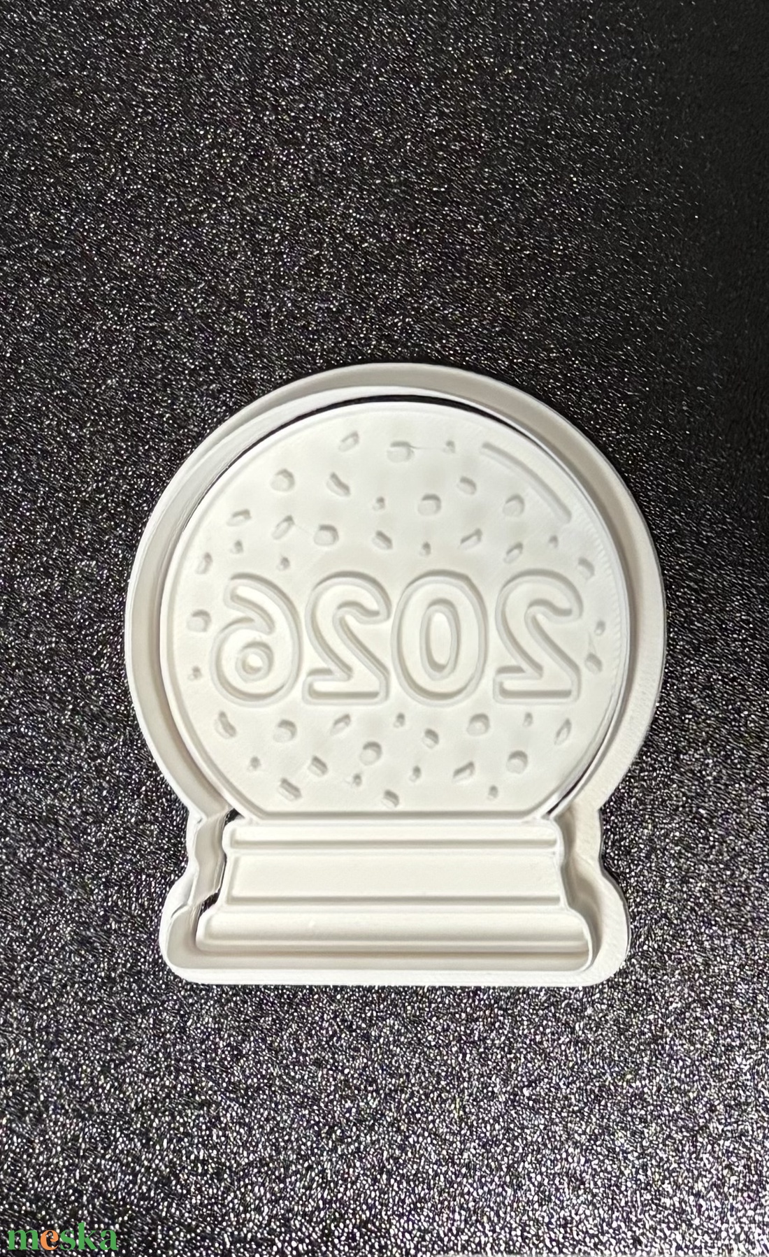 3D nyomtatott újévi sütikiszúró - otthon & életmód - konyhafelszerelés, tálalás - sütés, főzés - sütikiszúró - Meska.hu