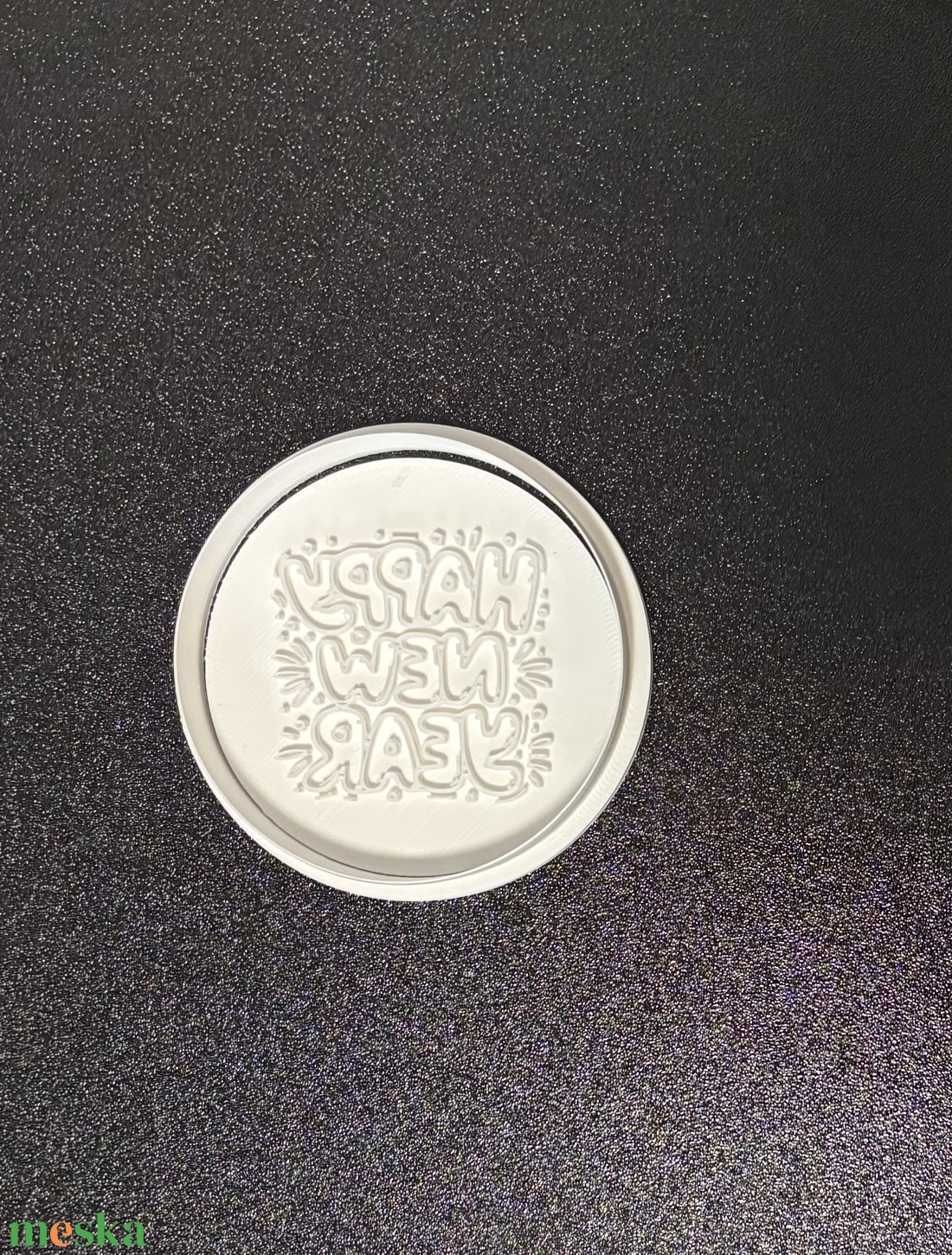 3D nyomtatott újévi sütikiszúró - otthon & életmód - konyhafelszerelés, tálalás - sütés, főzés - sütikiszúró - Meska.hu