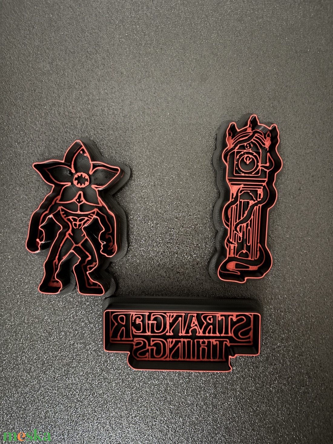 3D nyomtatott Stranger Things sütikiszúró szett - otthon & életmód - konyhafelszerelés, tálalás - sütés, főzés - sütikiszúró - Meska.hu