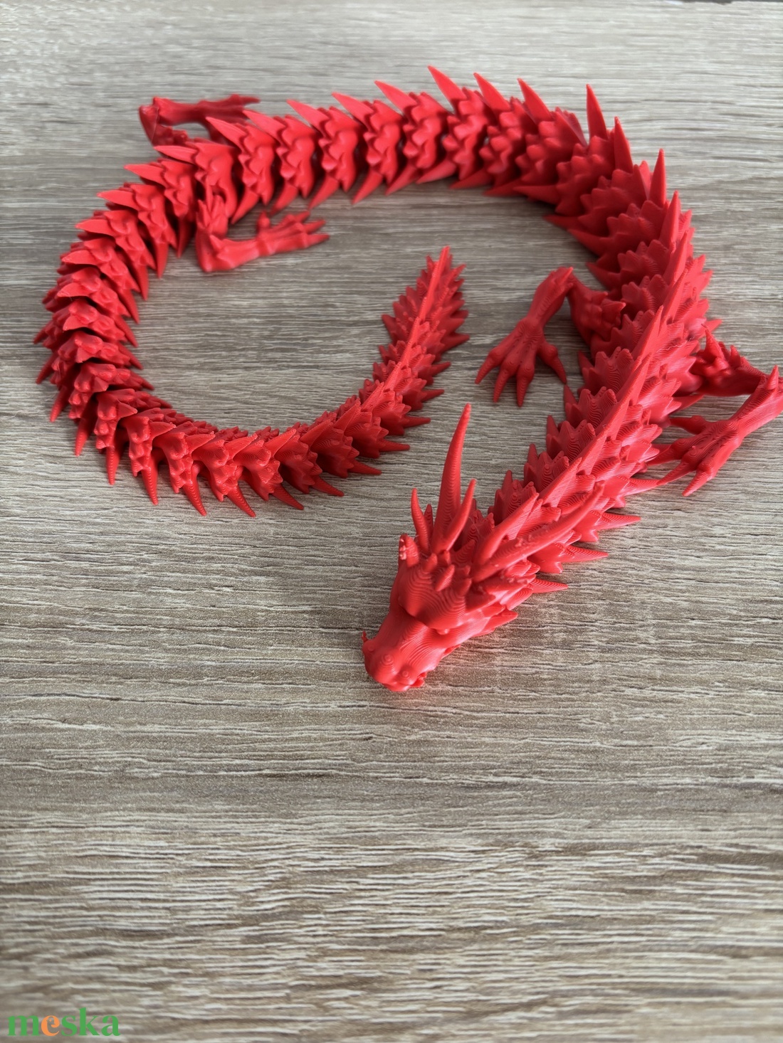 3D nyomtatott mozgatható sárkány - játék & sport - plüssállat & játékfigura - más figura - Meska.hu