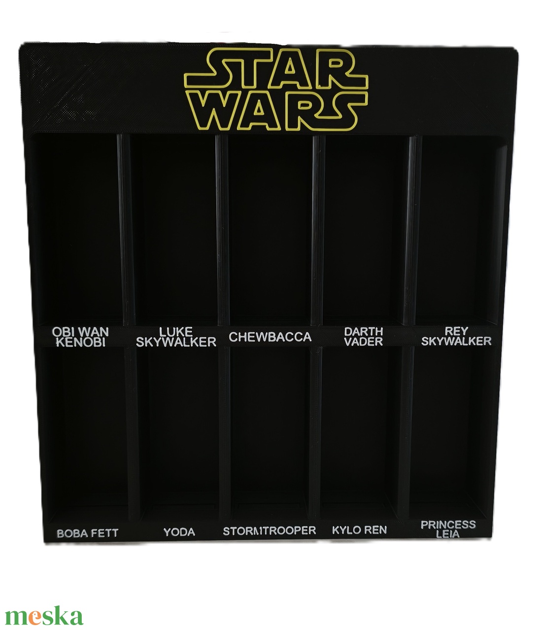 Star Wars kinder meglepetés figura tartó - kellékek & szerszámok - dekorációs kellékek - figurák - Meska.hu