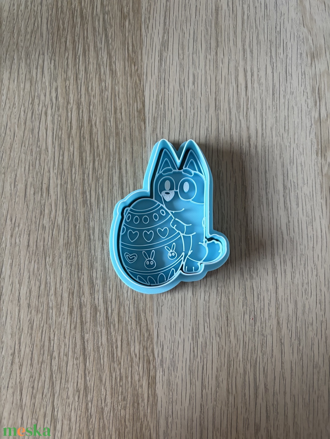 Húsvéti Bluey sütikiszúró - ünnepi díszek, dekorációk - húsvéti díszek és dekorációk - húsvéti sütikiszúró - Meska.hu