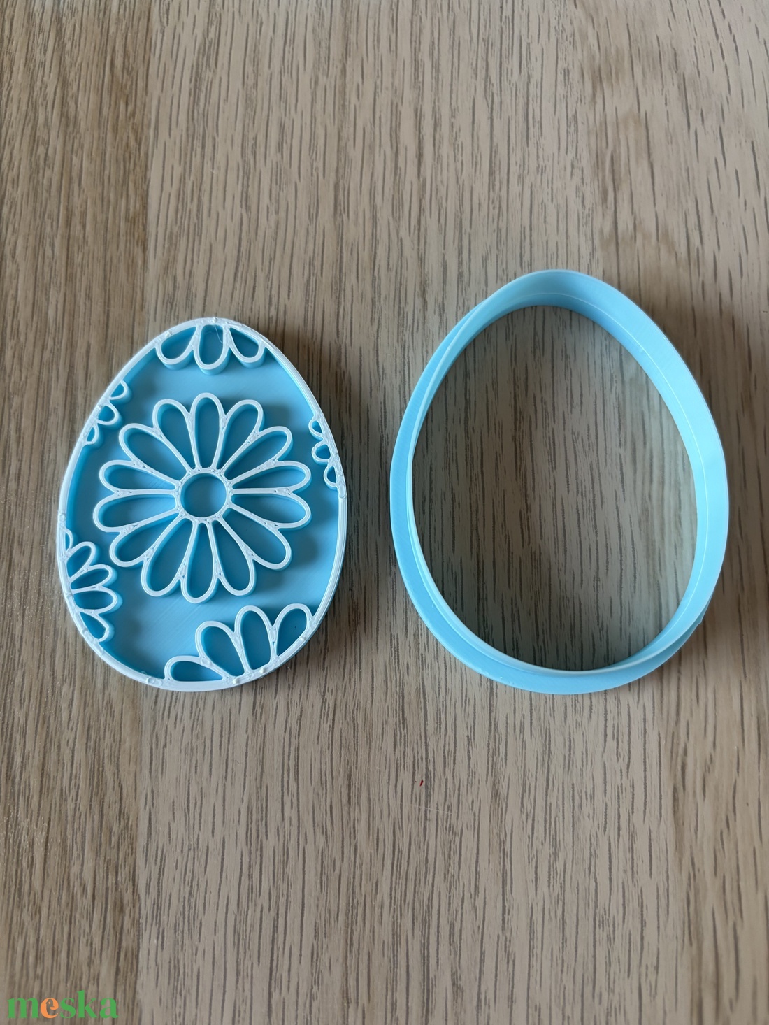 Húsvéti tojás sütikiszúró szett - ünnepi díszek, dekorációk - húsvéti díszek és dekorációk - húsvéti sütikiszúró - Meska.hu