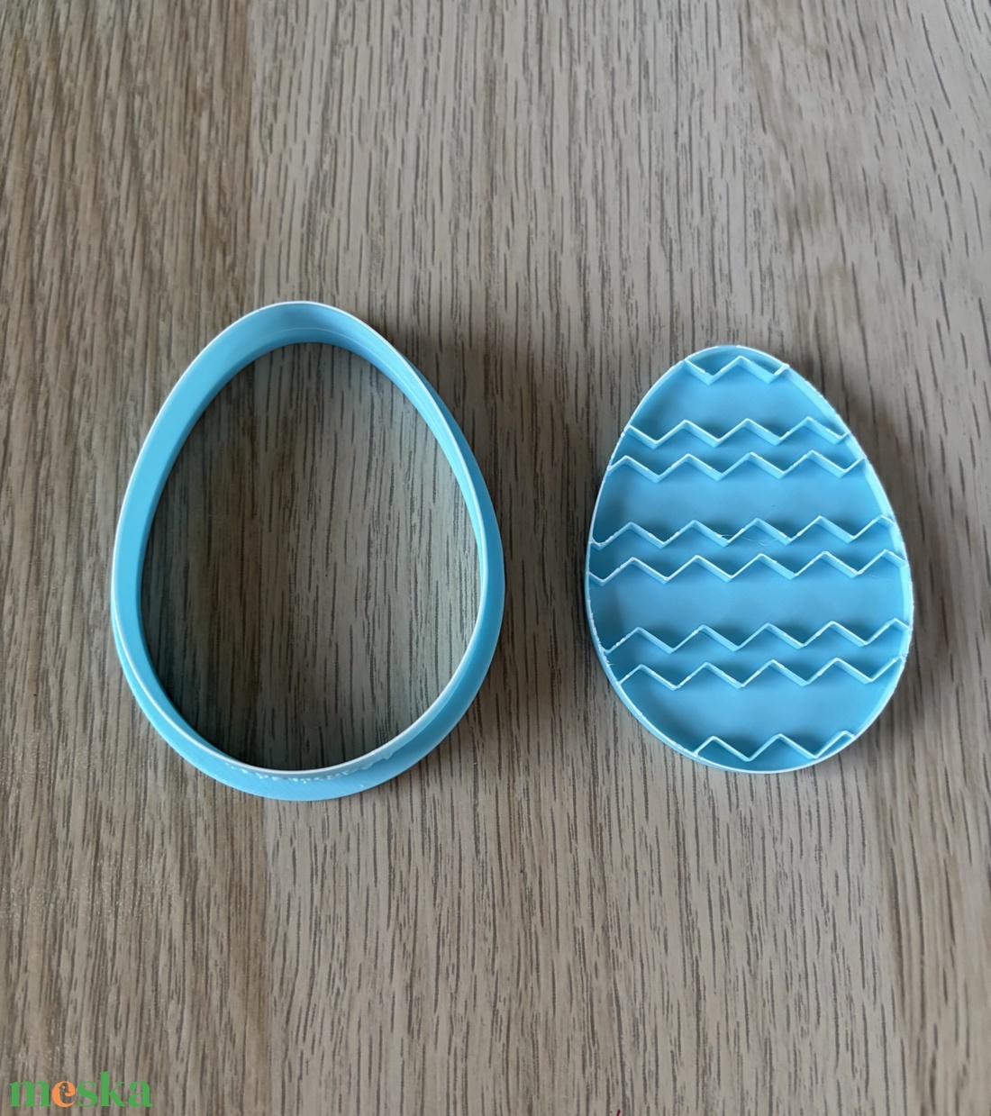 Húsvéti tojás sütikiszúró szett - ünnepi díszek, dekorációk - húsvéti díszek és dekorációk - húsvéti sütikiszúró - Meska.hu