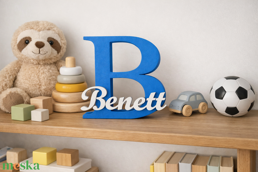 3D nyomtatott Névre szóló dekoráció - baba - mama - babaszoba dekoráció - babanév dekoráció - Meska.hu