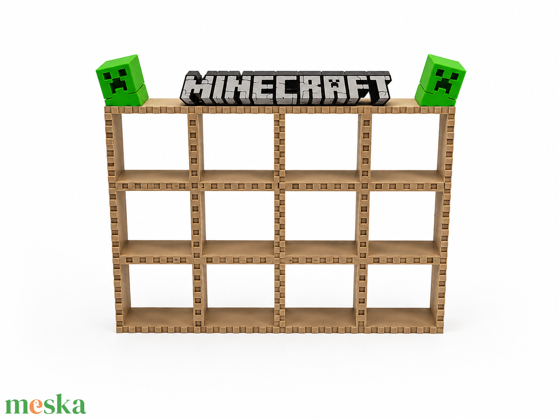 Minecraft Kinder Joy állvány - otthon & életmód - dekoráció - asztal és polc dekoráció - díszdoboz - Meska.hu
