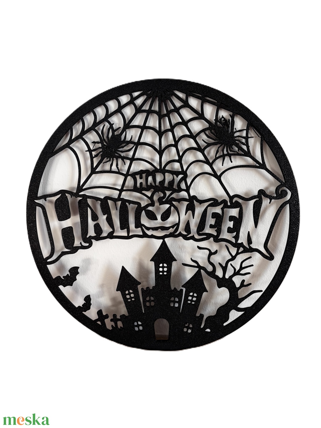 Halloween fali dekor/ ajtódísz - otthon & életmód - dekoráció - halloween - halloweeni ajtódíszek és ablakdíszek - Meska.hu