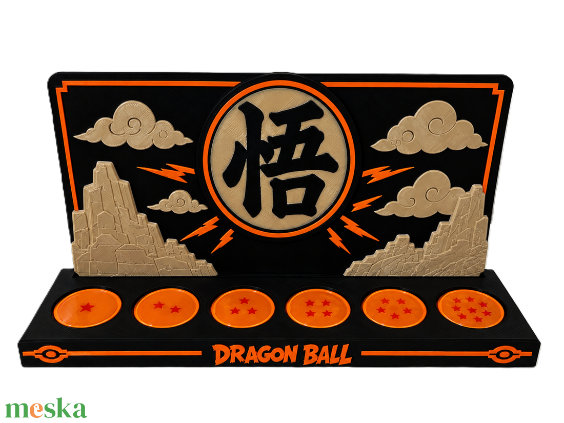 Dragon Ball Bruger King figura állvány - otthon & életmód - dekoráció - asztal és polc dekoráció - dekorációs tál, tartó - Meska.hu
