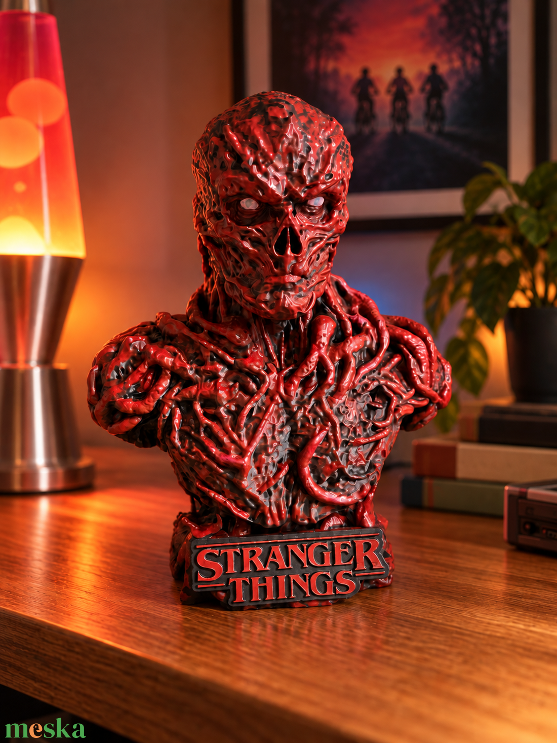 Stranger Things Vecna festett szobor - otthon & életmód - dekoráció - dekoratív figurák és szobrok - Meska.hu