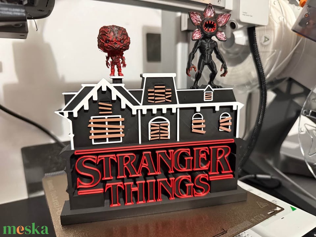 Stranger Things Creel Ház - otthon & életmód - dekoráció - kép & falikép - 3d képek - Meska.hu