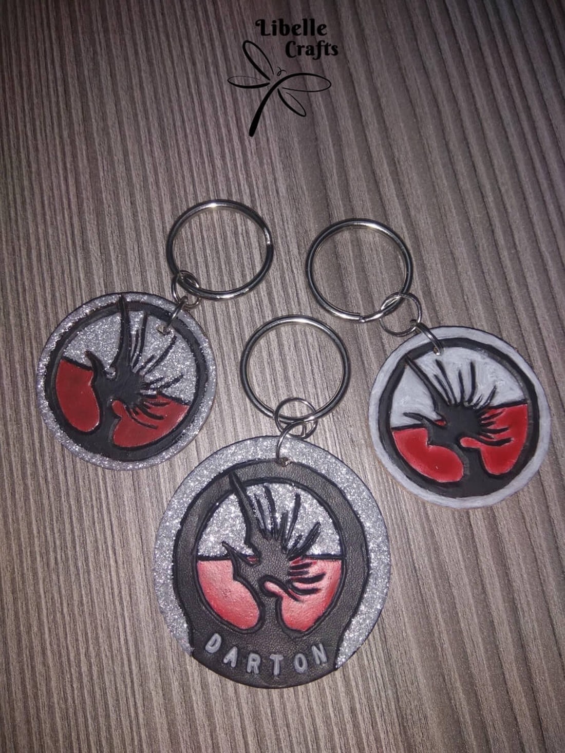 Darton szimbólumos kulcstartó - táska & tok - kulcstartó & táskadísz - kulcstartó - Meska.hu