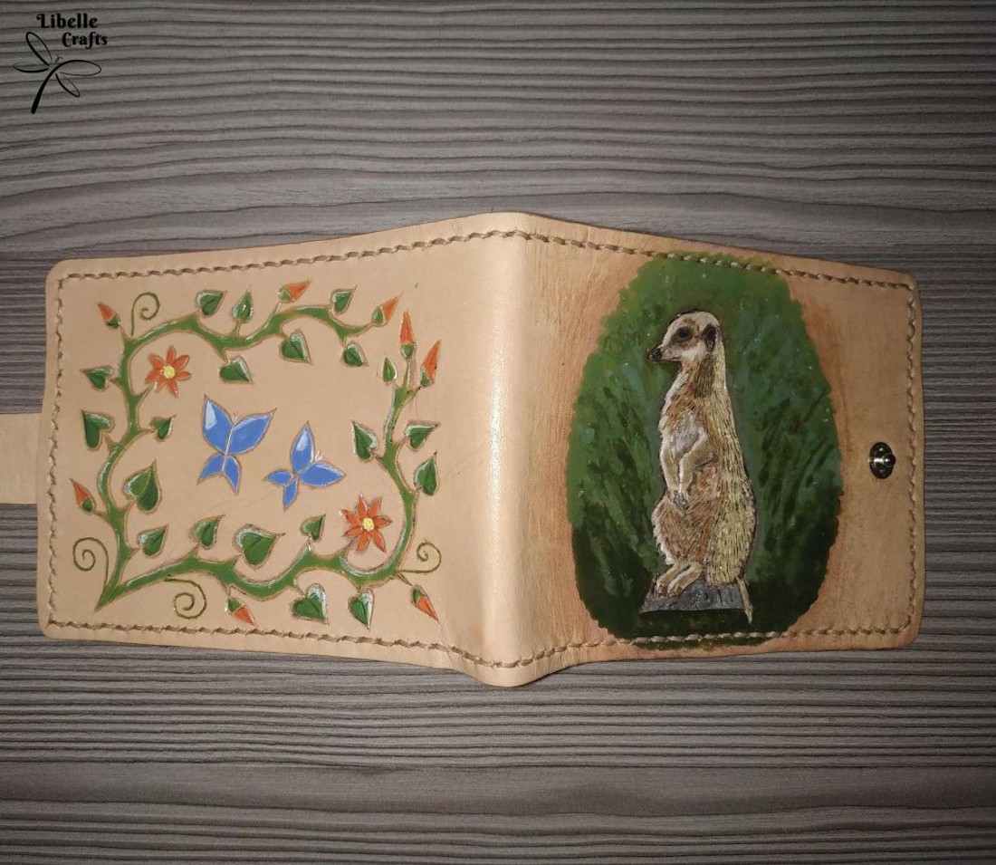 Szurikátás pénztárca - táska & tok - pénztárca & más tok - pénztárca - férfi pénztárca - Meska.hu