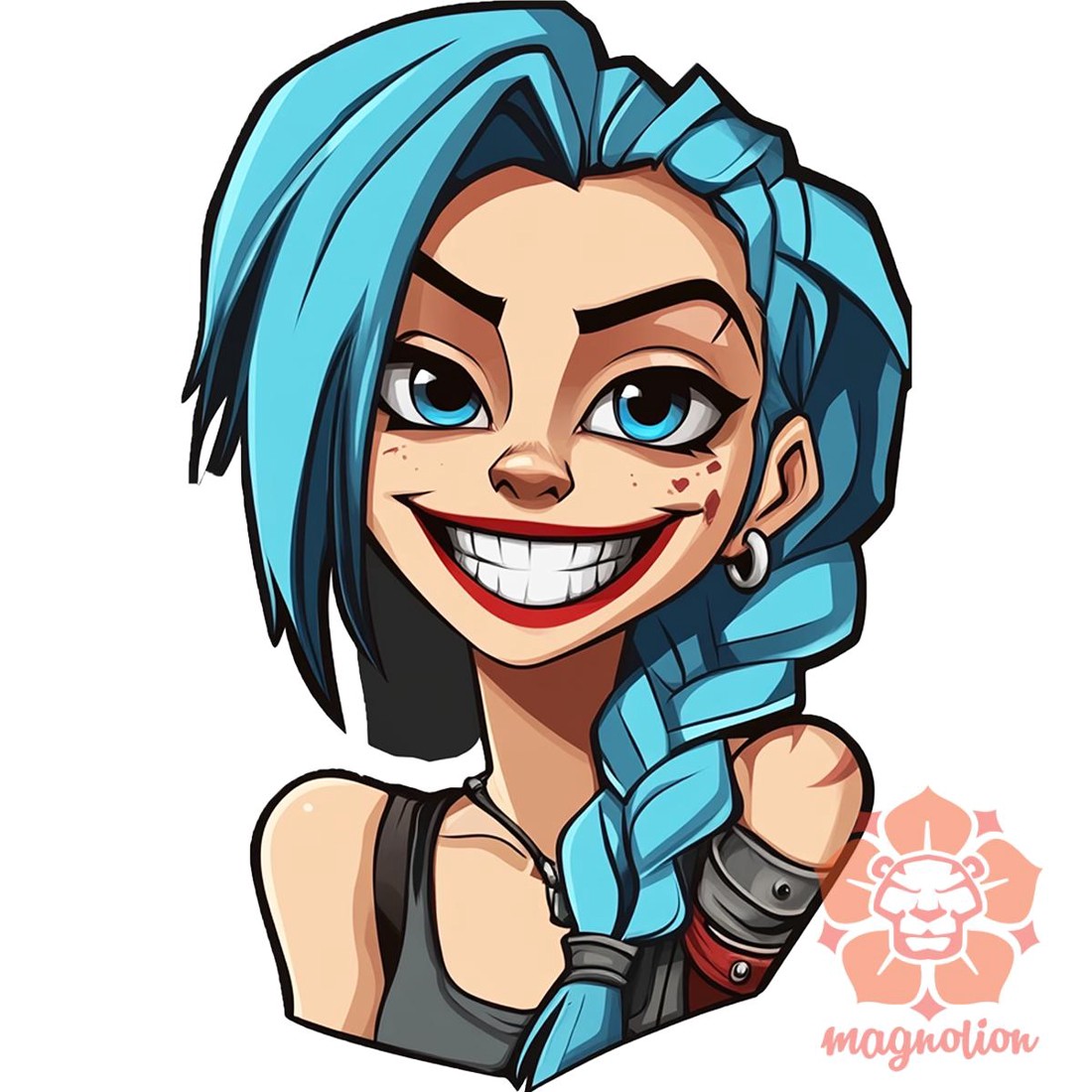 Jinx matrica v4 - ruha & divat - női ruha - póló, felső - Meska.hu Jinx matrica v4 - ruha & divat - női ruha - póló, felső - Meska.hu