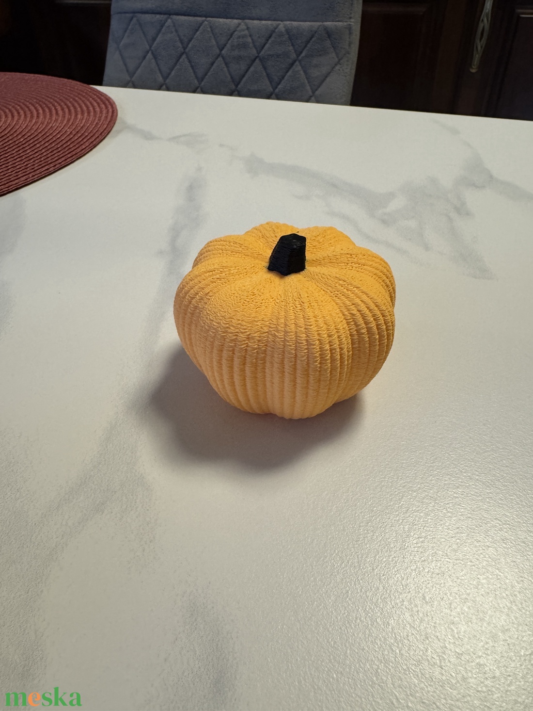 3D nyomtatott mini dekor tök � őszi és Halloween dekoráció - karácsony - karácsonyi lakásdekoráció - karácsonyi lakásdíszek - Meska.hu