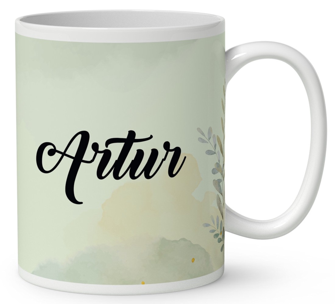 Névvel kérhető - Barna mopsz portré mintás bögre - otthon & életmód - konyhafelszerelés, tálalás - tálalás - bögre & csésze - Meska.hu