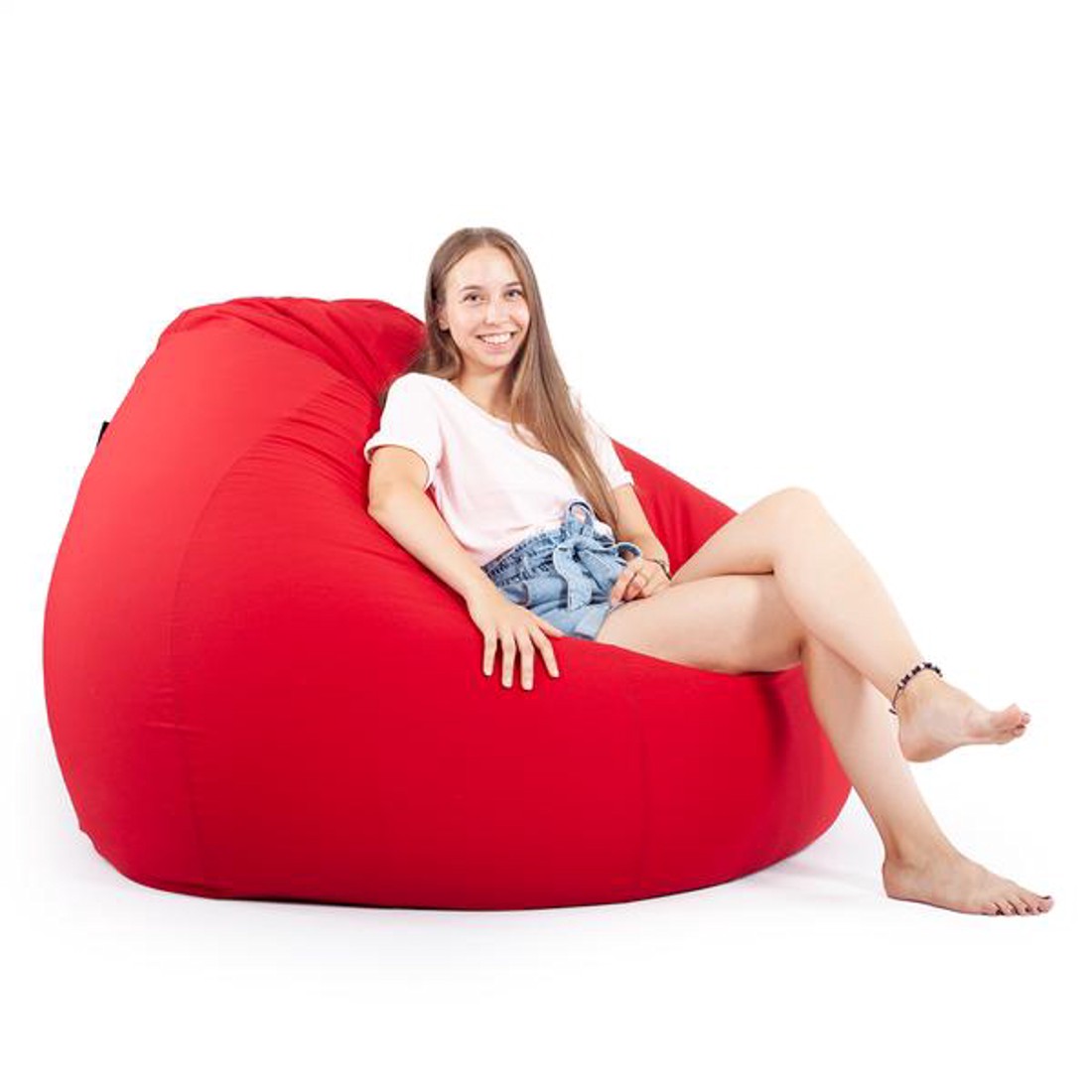 Piros Grandiózus Babzsákfotel -  - Meska.hu