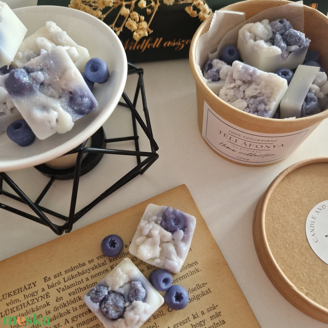 Téli áfonya illatviasz - otthon & életmód - gyertya, illat, aroma - illatviasz - Meska.hu Téli áfonya illatviasz - otthon & életmód - gyertya, illat, aroma - illatviasz - Meska.hu