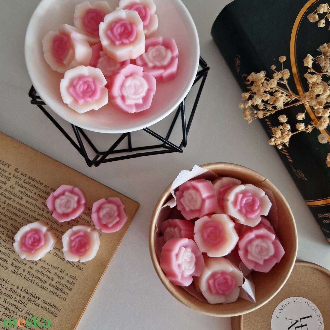 Bazsarózsa illatviasz - otthon & életmód - gyertya, illat, aroma - illatviasz - Meska.hu Bazsarózsa illatviasz - otthon & életmód - gyertya, illat, aroma - illatviasz - Meska.hu