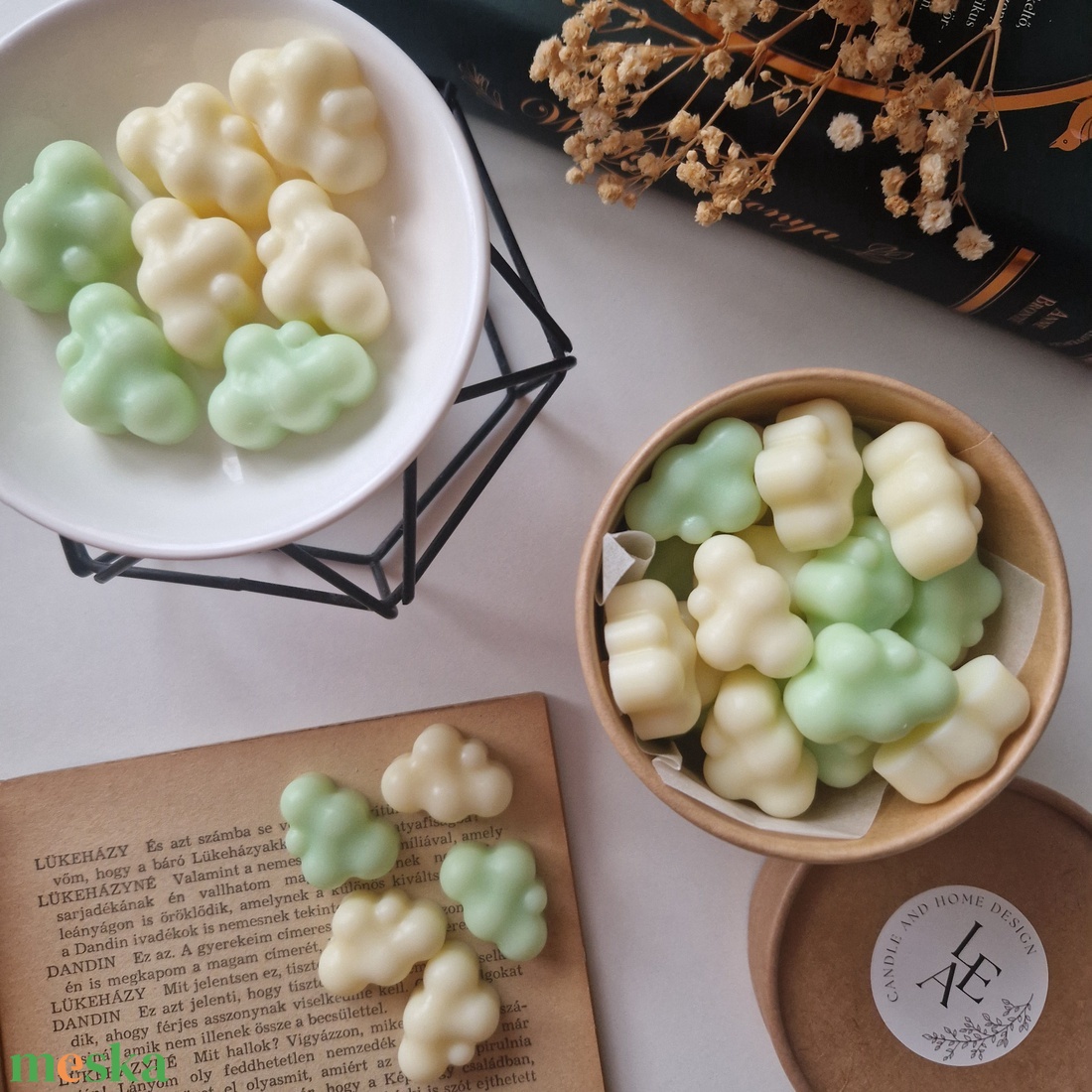 Körte és frézia illatviasz  - otthon & életmód - gyertya, illat, aroma - illatviasz - Meska.hu