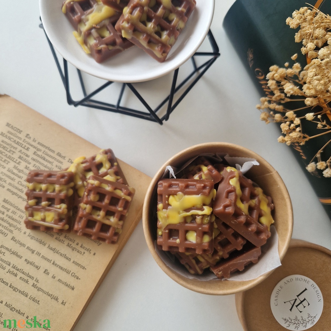 Vaníliás gofri illatviasz - otthon & életmód - gyertya, illat, aroma - illatviasz - Meska.hu Vaníliás gofri illatviasz - otthon & életmód - gyertya, illat, aroma - illatviasz - Meska.hu
