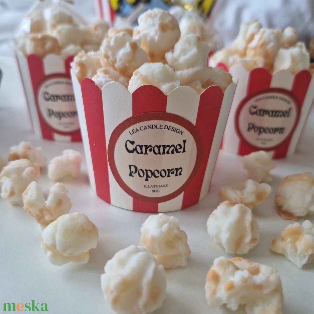Karamell popcorn illatviasz - otthon & életmód - gyertya, illat, aroma - illatviasz - Meska.hu Karamell popcorn illatviasz - otthon & életmód - gyertya, illat, aroma - illatviasz - Meska.hu