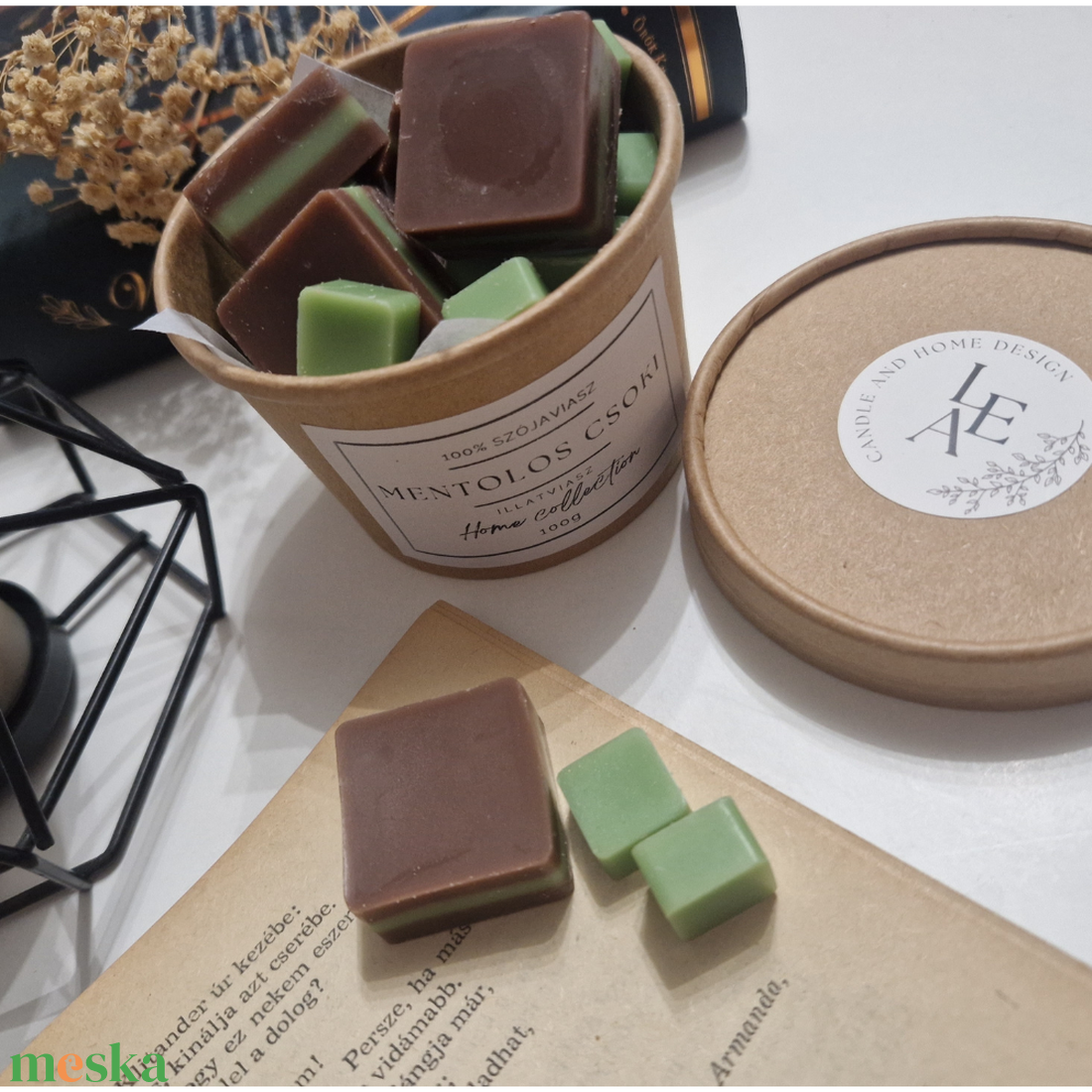 Mentolos csoki illatviasz - otthon & életmód - gyertya, illat, aroma - illatviasz - Meska.hu Mentolos csoki illatviasz - otthon & életmód - gyertya, illat, aroma - illatviasz - Meska.hu