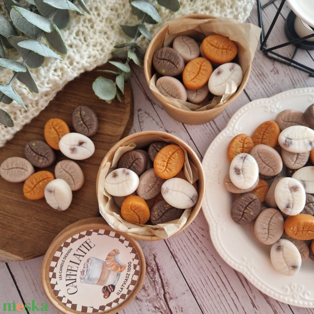 Caffe Latte illatviasz - otthon & életmód - gyertya, illat, aroma - illatviasz - Meska.hu Caffe Latte illatviasz - otthon & életmód - gyertya, illat, aroma - illatviasz - Meska.hu