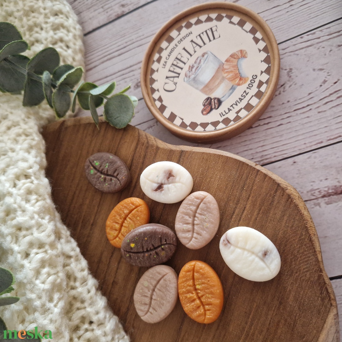 Caffe Latte illatviasz - otthon & életmód - gyertya, illat, aroma - illatviasz - Meska.hu Caffe Latte illatviasz - otthon & életmód - gyertya, illat, aroma - illatviasz - Meska.hu