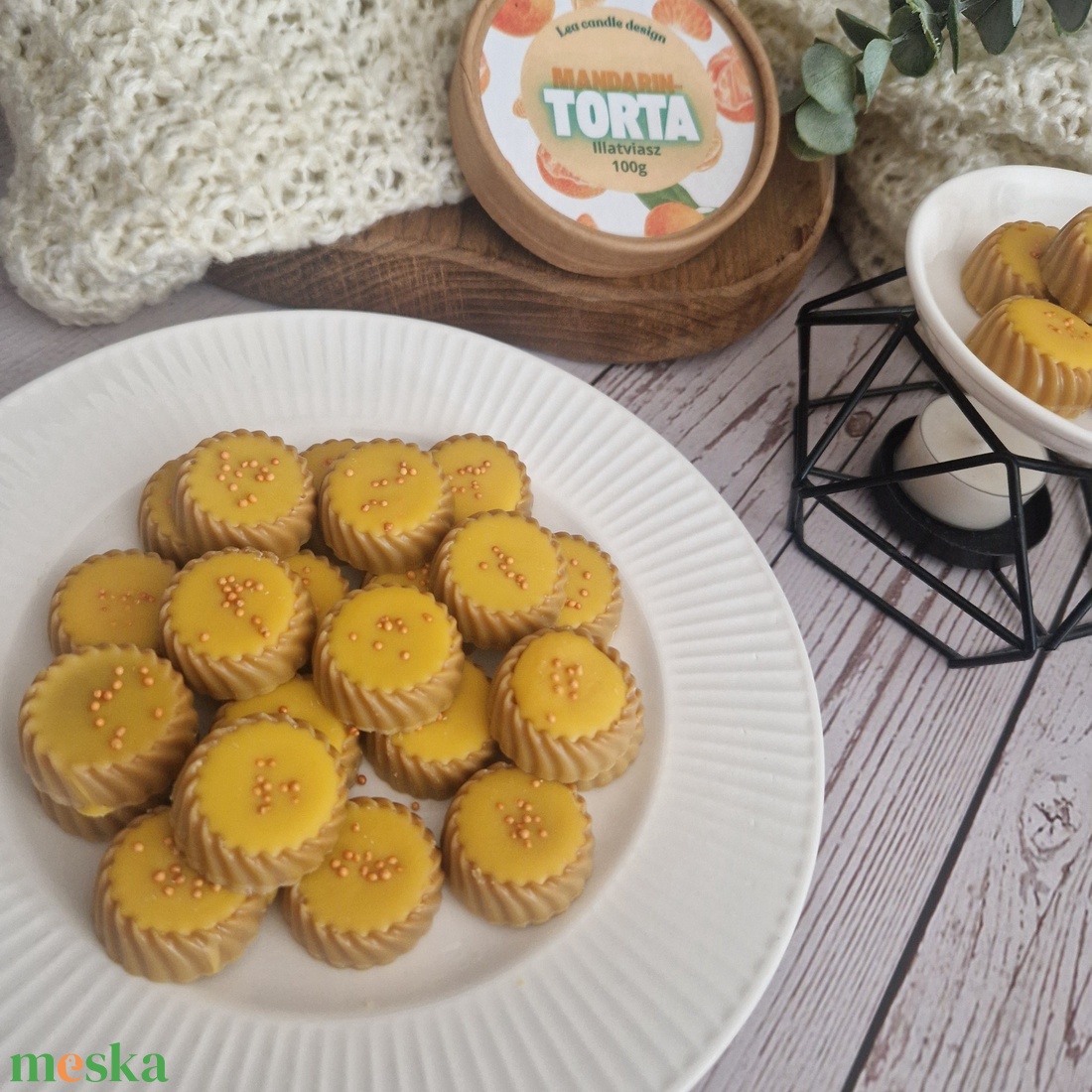 Mandarintorta illatviasz - otthon & életmód - gyertya, illat, aroma - illatviasz - Meska.hu Mandarintorta illatviasz - otthon & életmód - gyertya, illat, aroma - illatviasz - Meska.hu