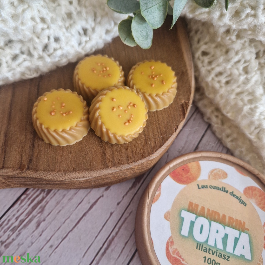 Mandarintorta illatviasz - otthon & életmód - gyertya, illat, aroma - illatviasz - Meska.hu Mandarintorta illatviasz - otthon & életmód - gyertya, illat, aroma - illatviasz - Meska.hu