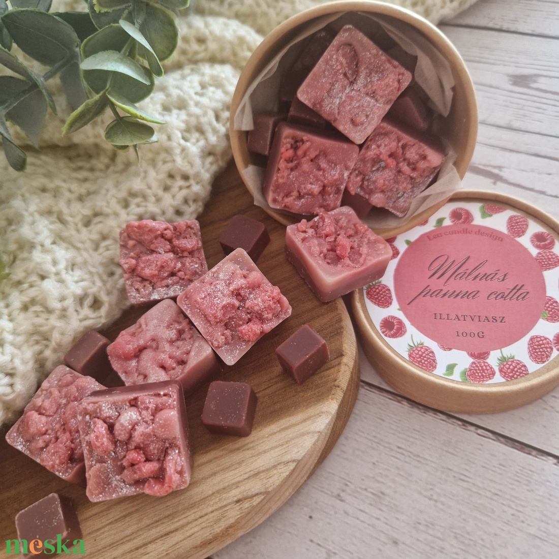 Málnás panna cotta illatviasz - otthon & életmód - gyertya, illat, aroma - illatviasz - Meska.hu Málnás panna cotta illatviasz - otthon & életmód - gyertya, illat, aroma - illatviasz - Meska.hu