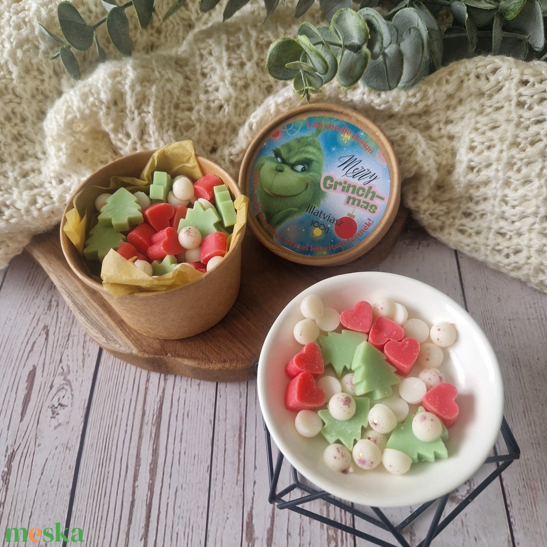 Grinch-mas illatviasz - otthon & életmód - gyertya, illat, aroma - illatviasz - Meska.hu Grinch-mas illatviasz - otthon & életmód - gyertya, illat, aroma - illatviasz - Meska.hu