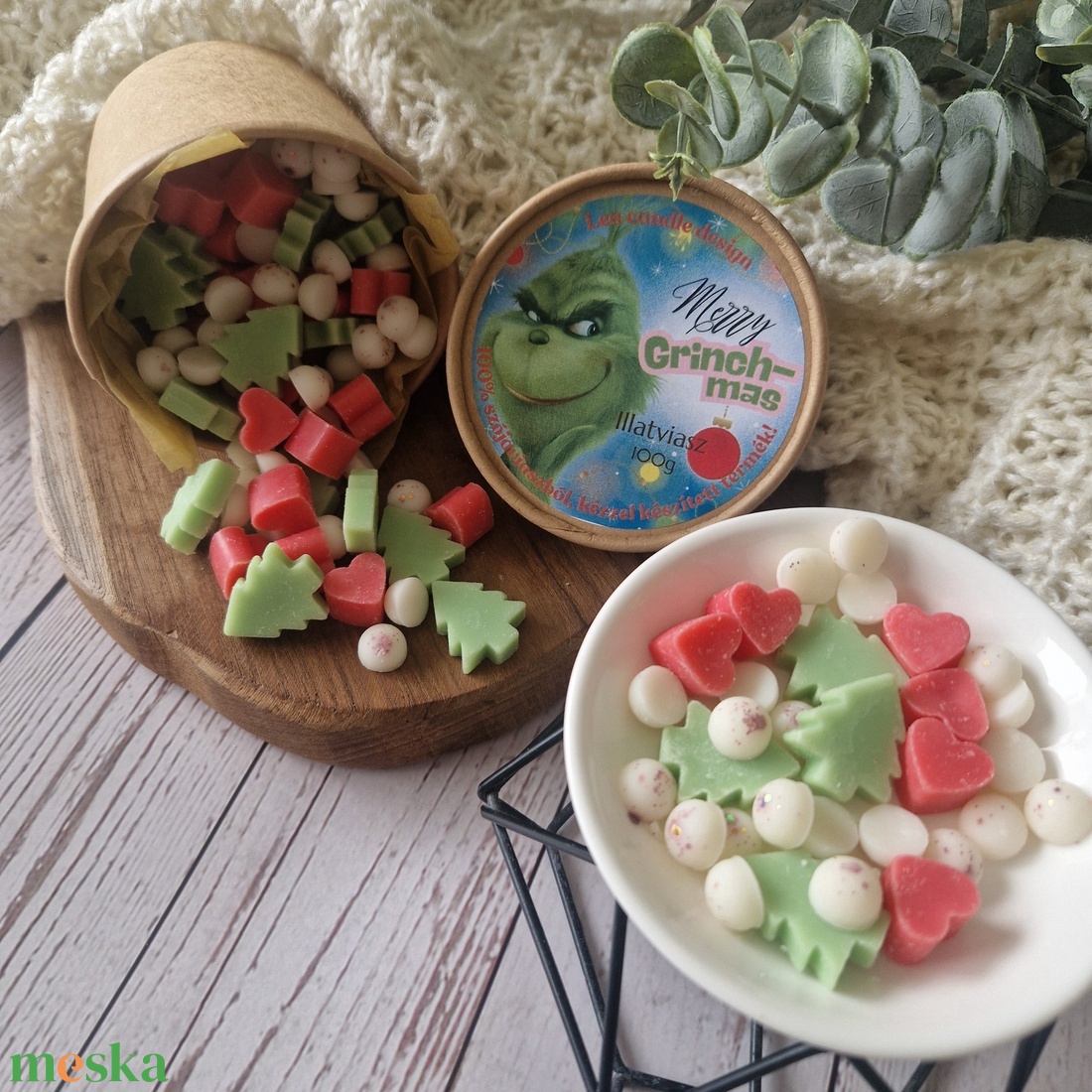 Grinch-mas illatviasz - otthon & életmód - gyertya, illat, aroma - illatviasz - Meska.hu Grinch-mas illatviasz - otthon & életmód - gyertya, illat, aroma - illatviasz - Meska.hu