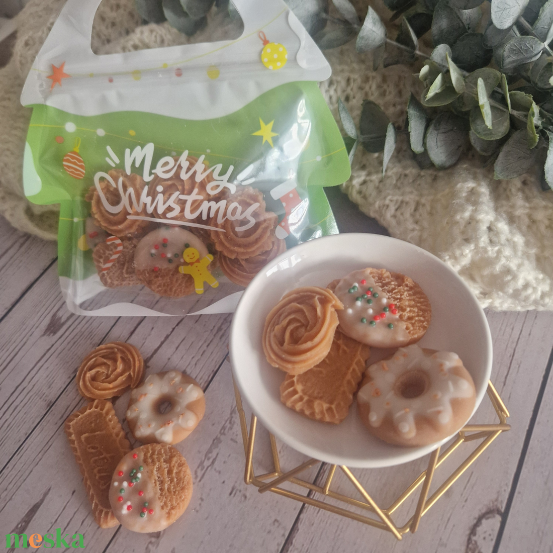 Mézes keksz illatviasz - otthon & életmód - gyertya, illat, aroma - illatviasz - Meska.hu